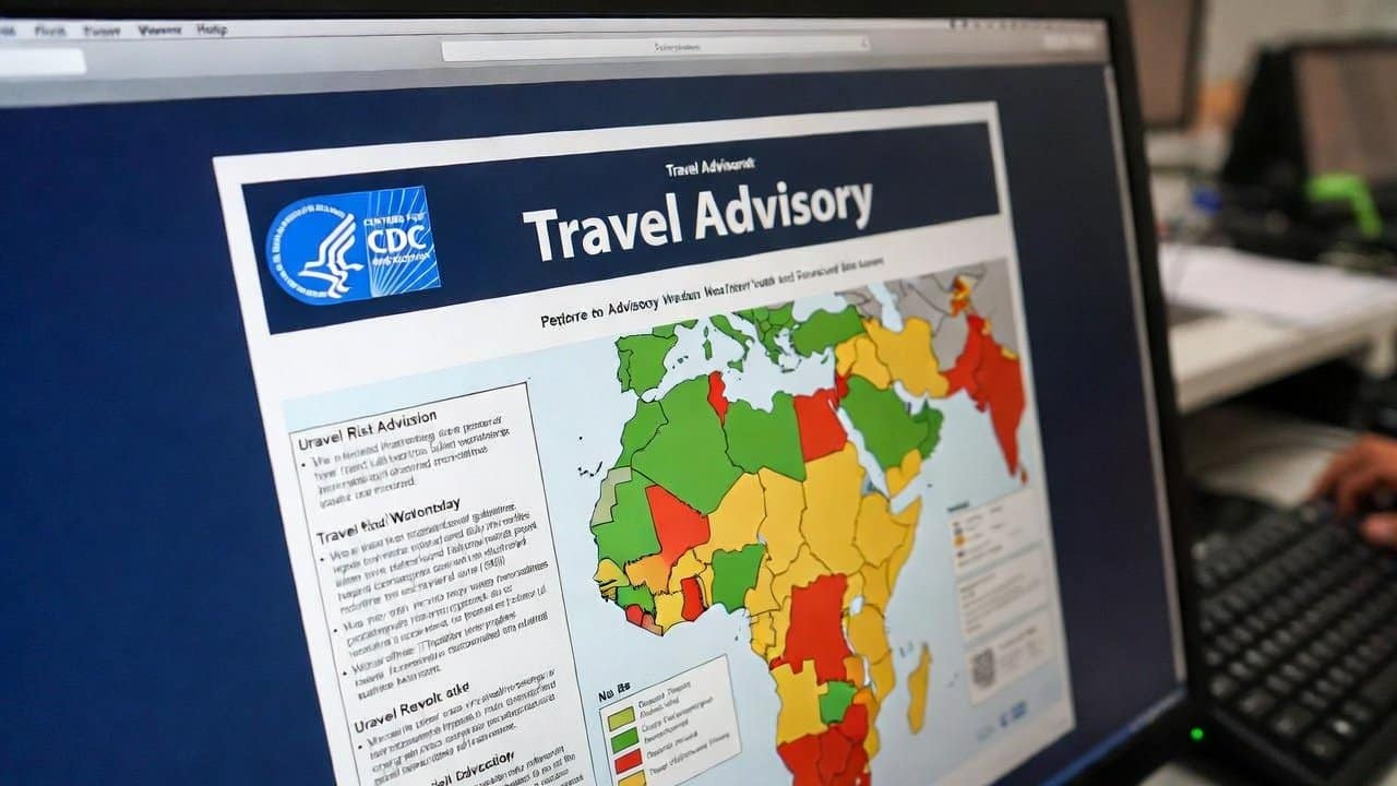 CDC Travel Advisory