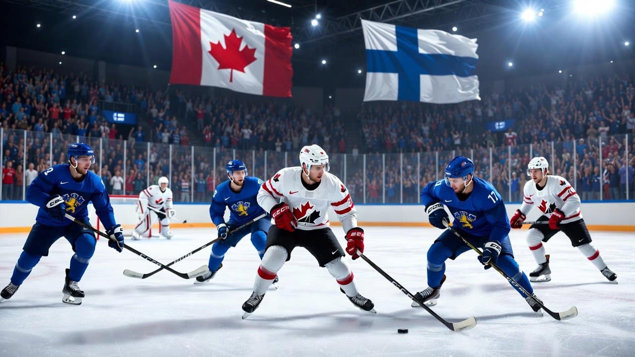 Canada vs Finland Olympic Hockey 2026