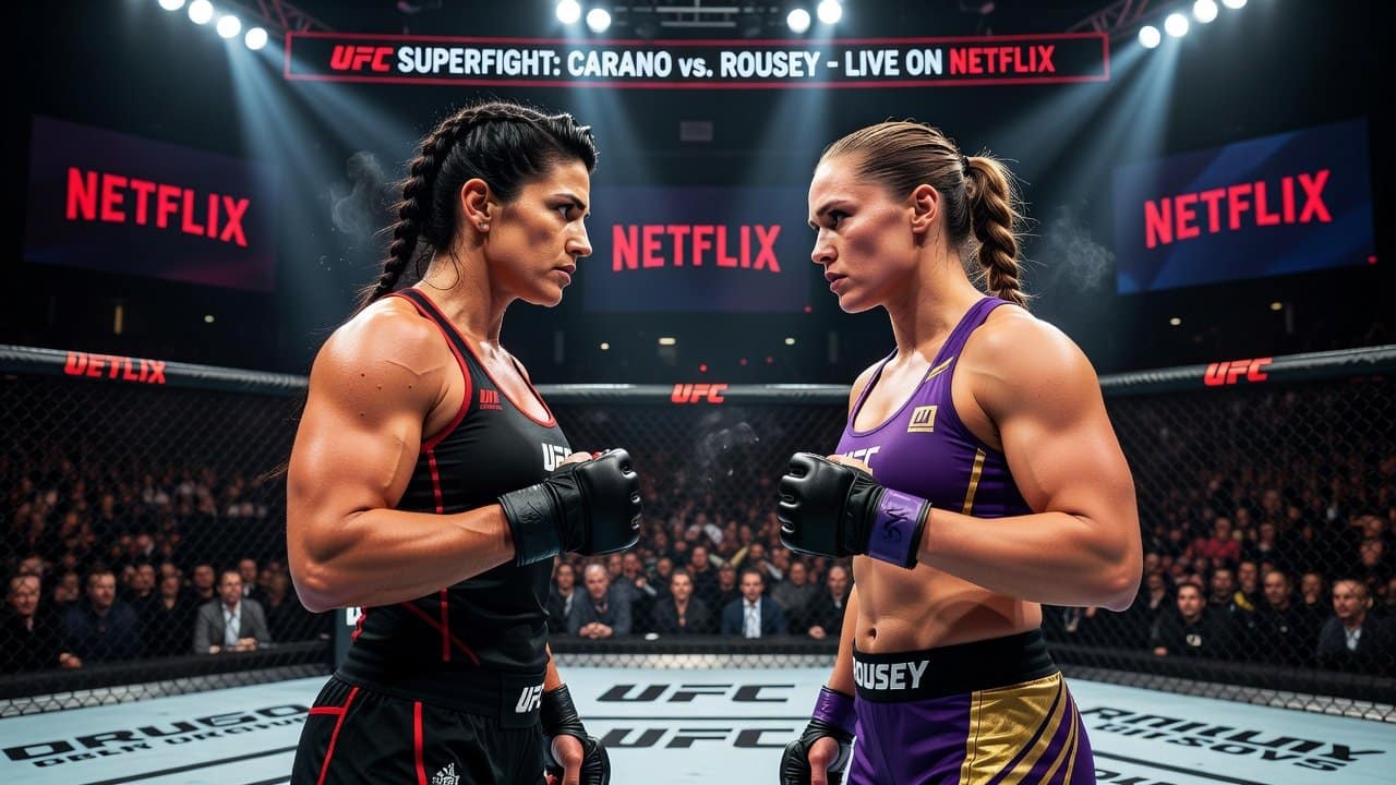 Gina Carano Returns To The Cage In Netflix Superfight With Ronda Rousey