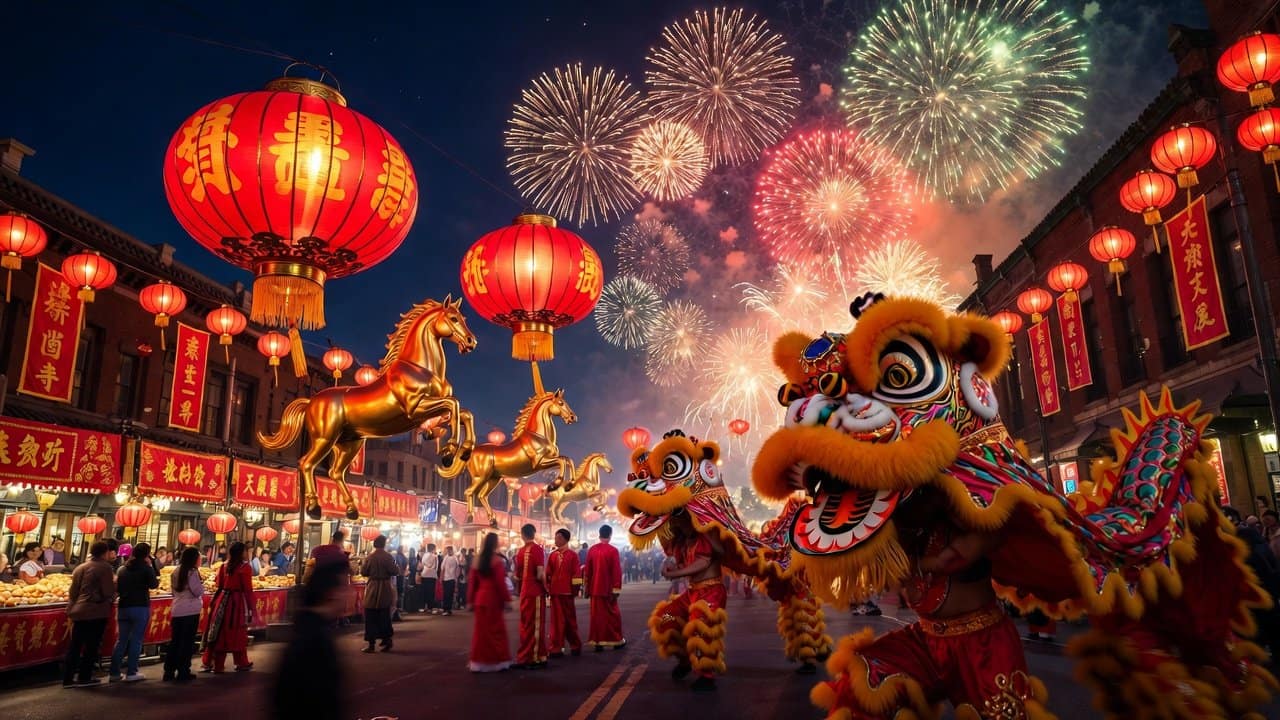 Happy Lunar New Year 2026 Where to Celebrate the Year of the Horse in the U.S.