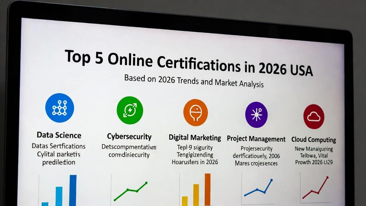Top 5 Online Certifications in 2026 USA