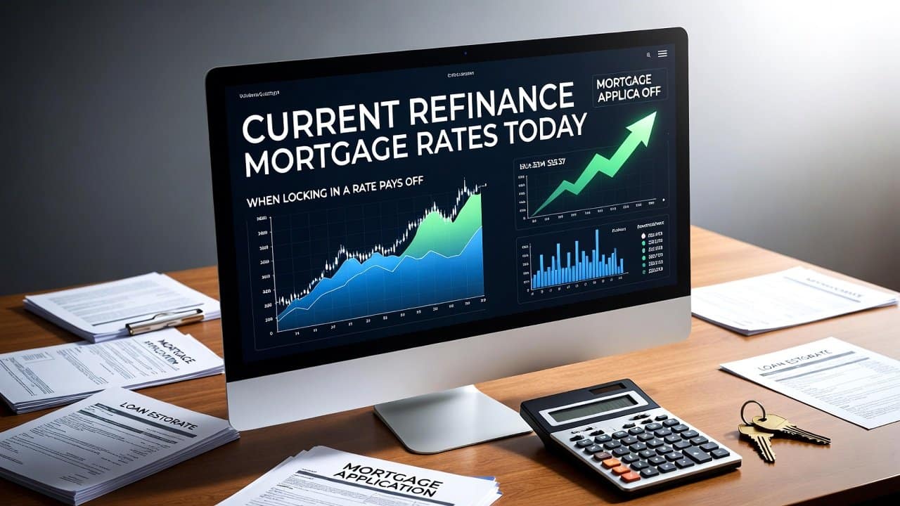 Refinance Mortgage Rates Today When Locking In Actually Pays Off