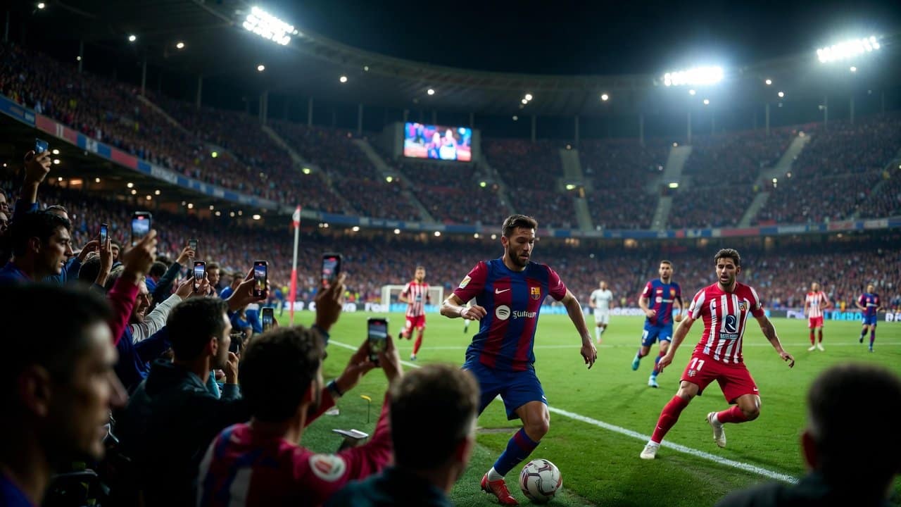 Barcelona Falls Behind as Atlético Madrid Seizes the Night