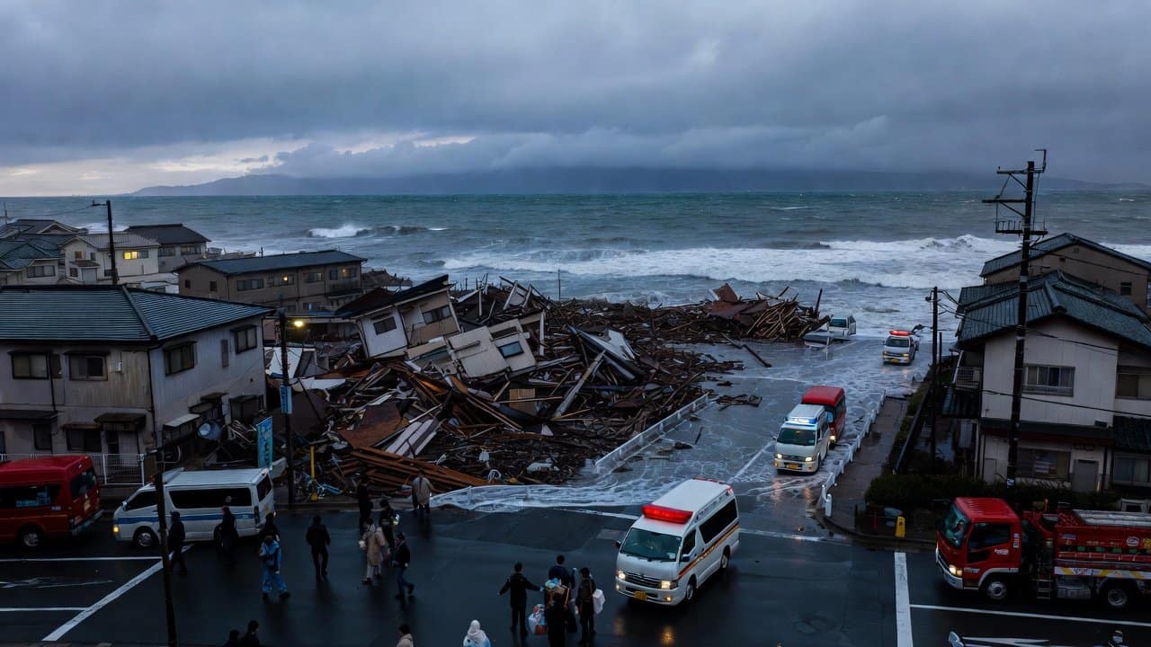 Powerful Japan Earthquake Triggers Tsunami Warning