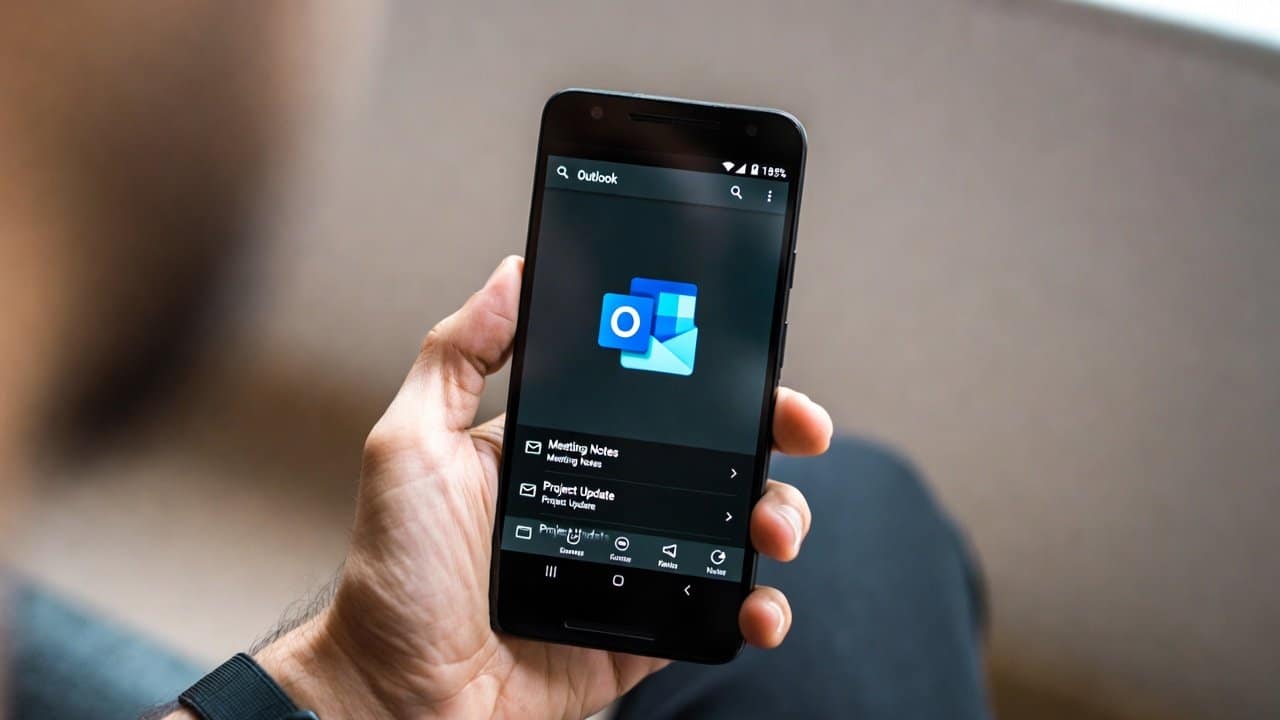 microsoft outlook app android