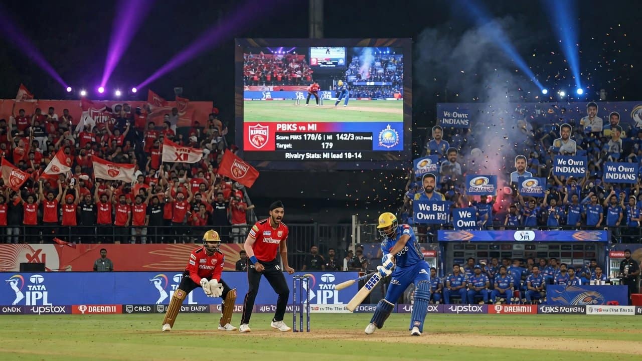PBKS vs MI The Epic Rivalry in IPL