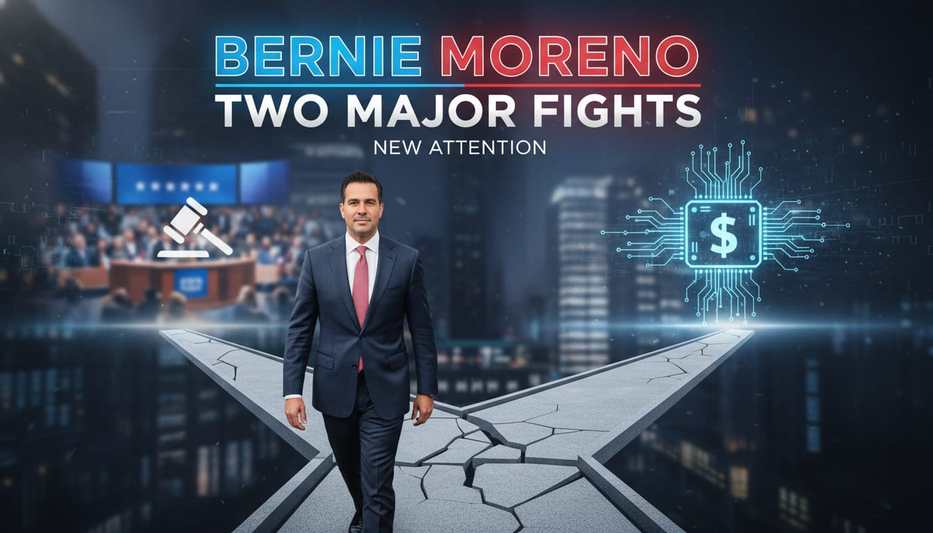 Bernie Moreno Steps Into Two Major Fights and Grabs New Attention