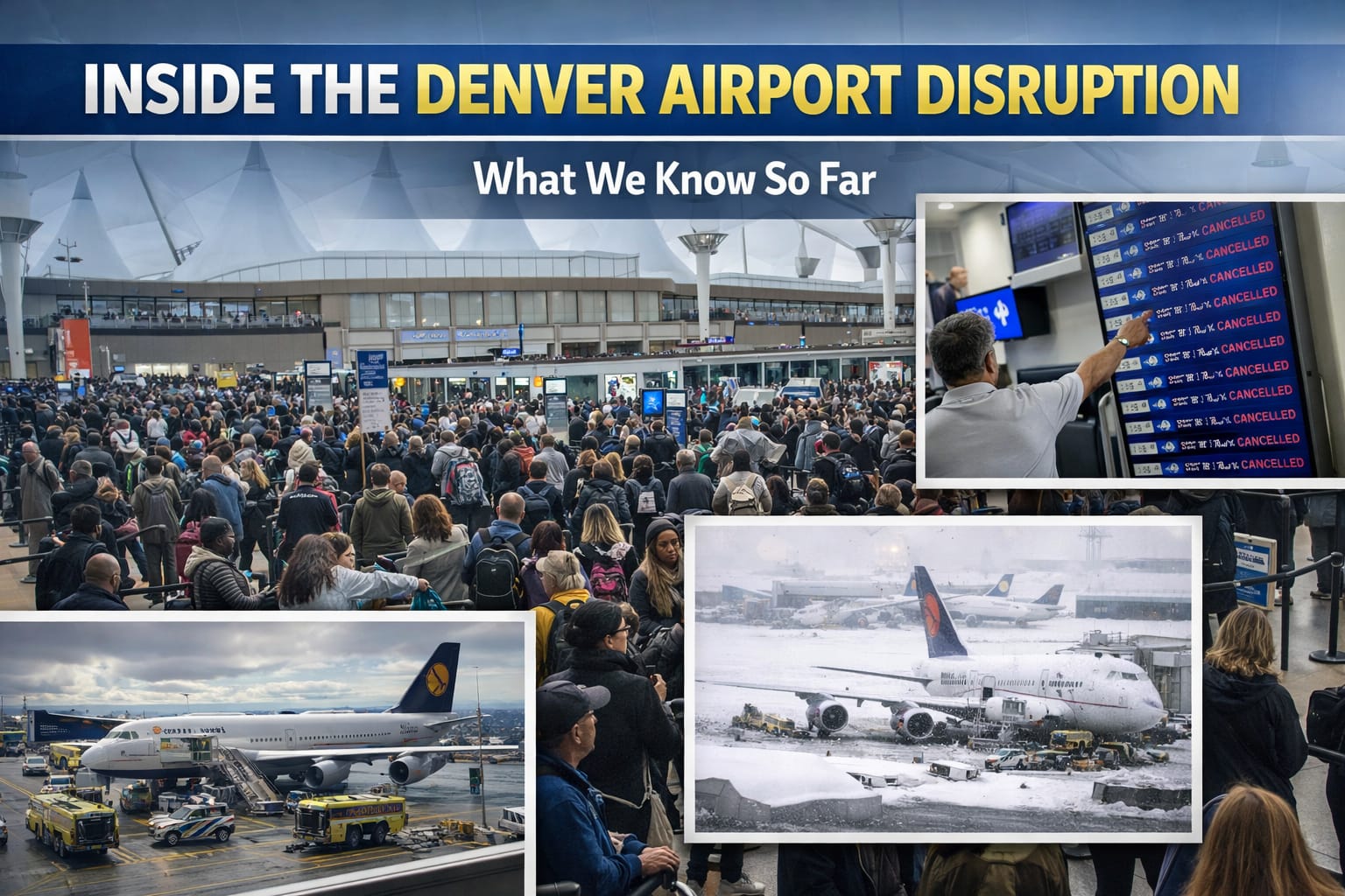 Inside the Denver Airport Disruption What We Know So Far