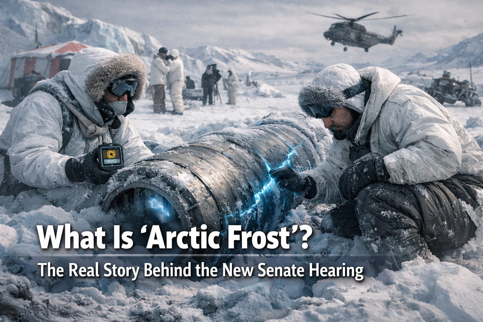 What Is Arctic Frost The Real Story Behind the New Senate Hearing