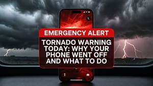 Tornado Warning Today Why Your Phone Went Off And What To Do