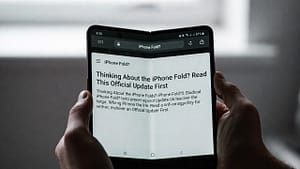 Thinking About the iPhone Fold Read This Official Update First