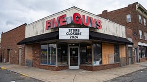 Five Guys Store Closures 2026